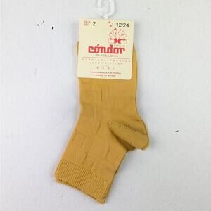 Condor Baby Mustard Dress Socks - 12-24 Months